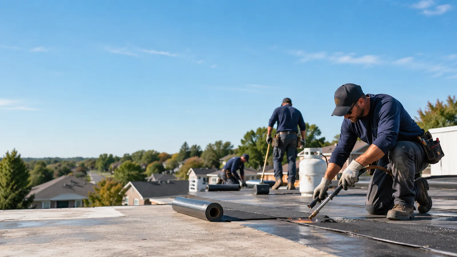 Flat Roof Leak Repair providers in Urania, LA